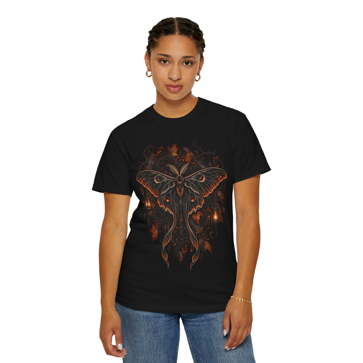 Moth & Lantern Graphic T-Shirt