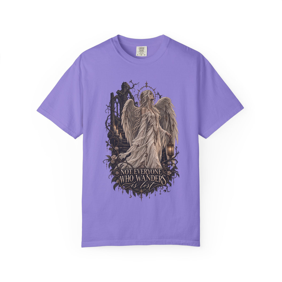 Angel Guardian T-Shirt — “Not Everyone Who Wanders”
