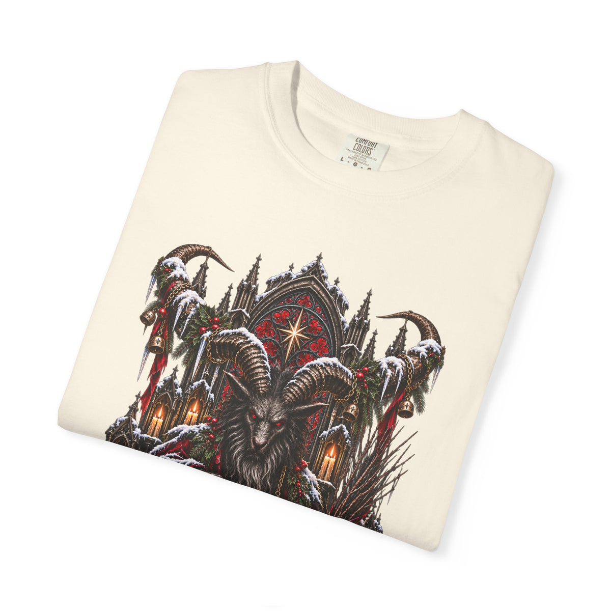 Krampus T-Shirt — Dark Alpine Christmas Folklore Art